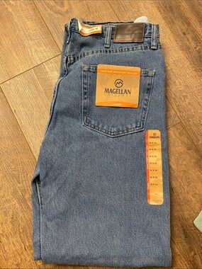Magellan Outdoors Men's Straight Blue Jeans